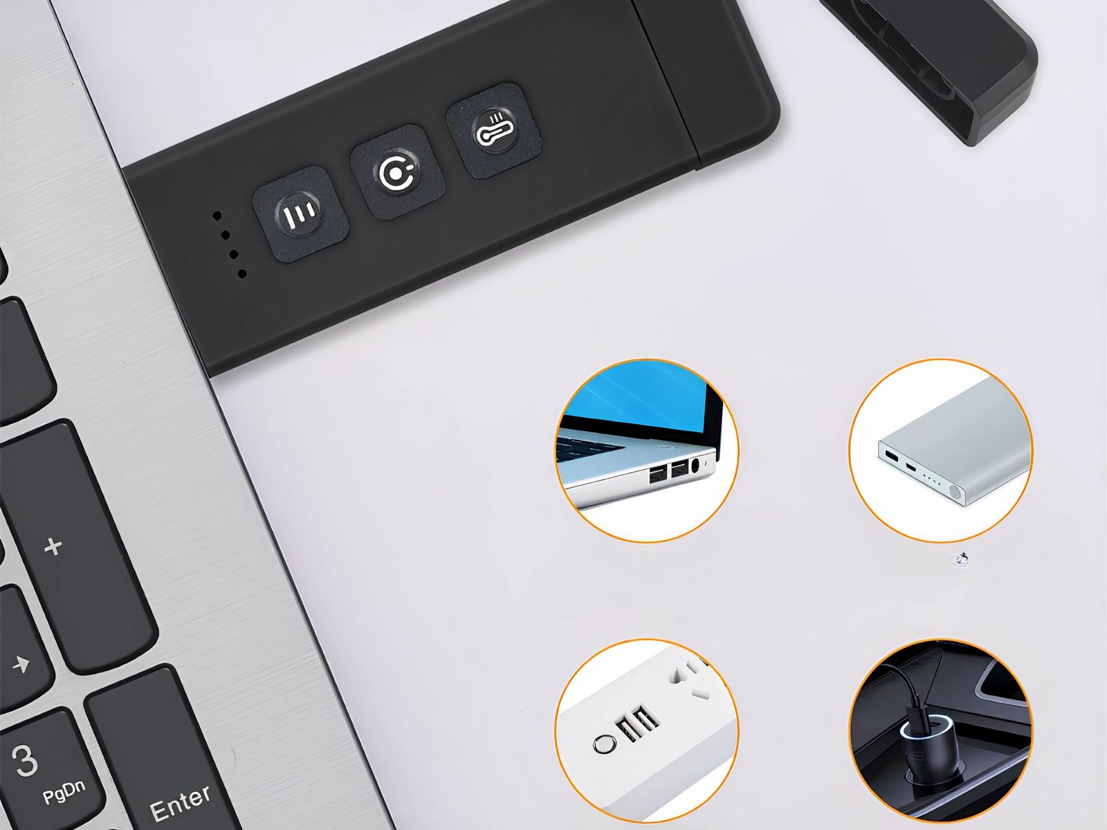 Liseuse LED multifonction avec minuterie Liseuse LED multifonction avec minuterie – Image 4