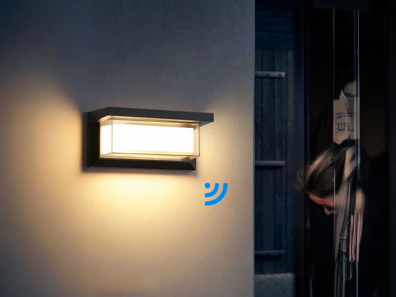 Applique murale exterieur LED à détecteur de mouvements