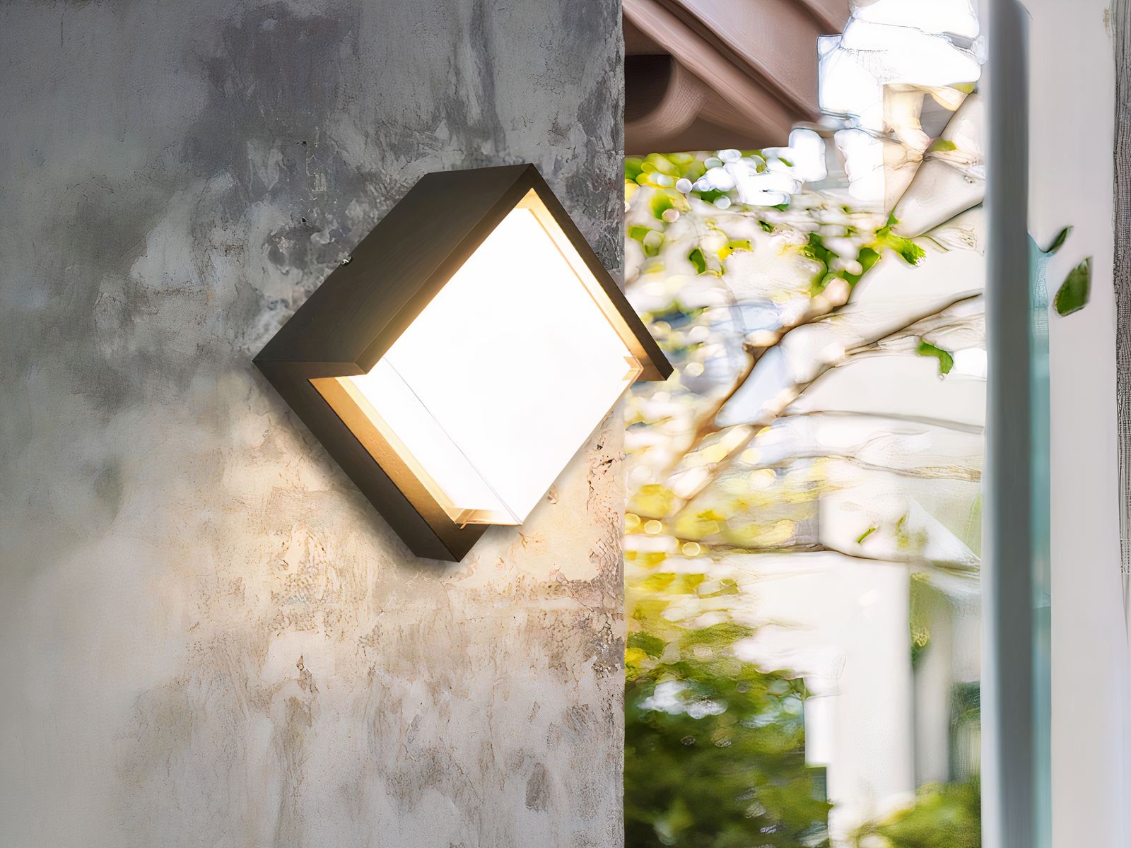 Applique murale exterieur LED imperméable et moderne