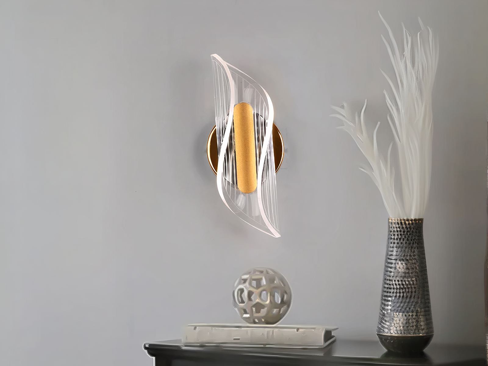 Applique murale LED moderne et luxueuse