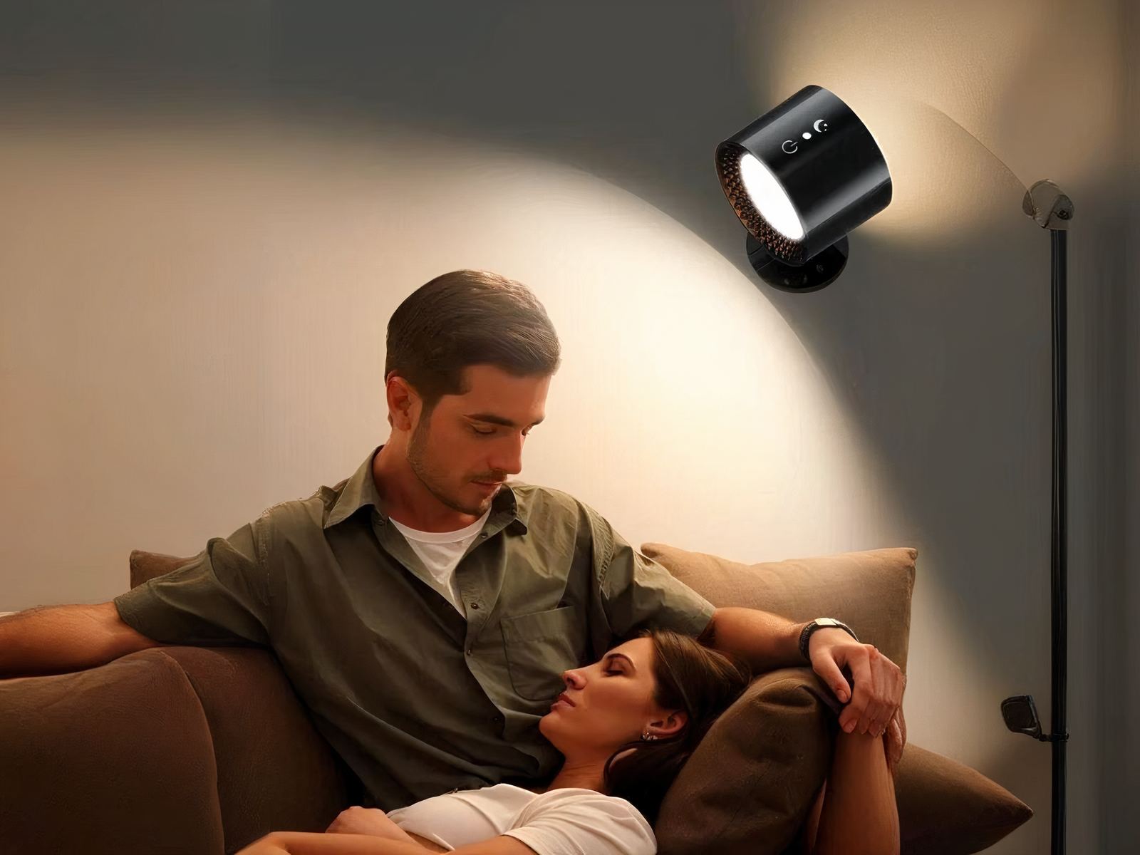 Applique murale LED sans fil rotative Applique murale LED sans fil rotative – Image 6