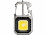 Baladeuse LED multifonctionnelle et miniature sur fond blanc