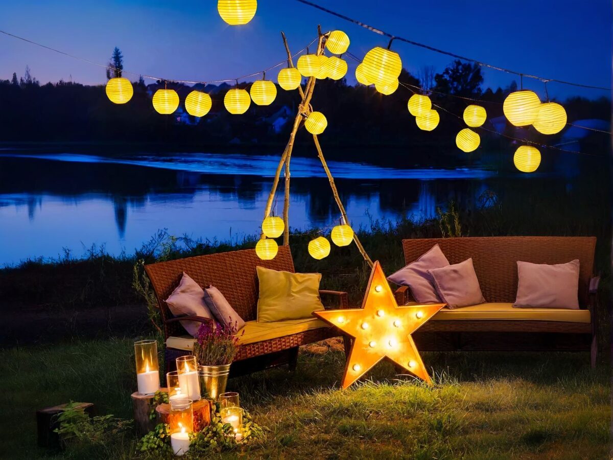 Guirlande led exterieur étanche avec panneau solaire