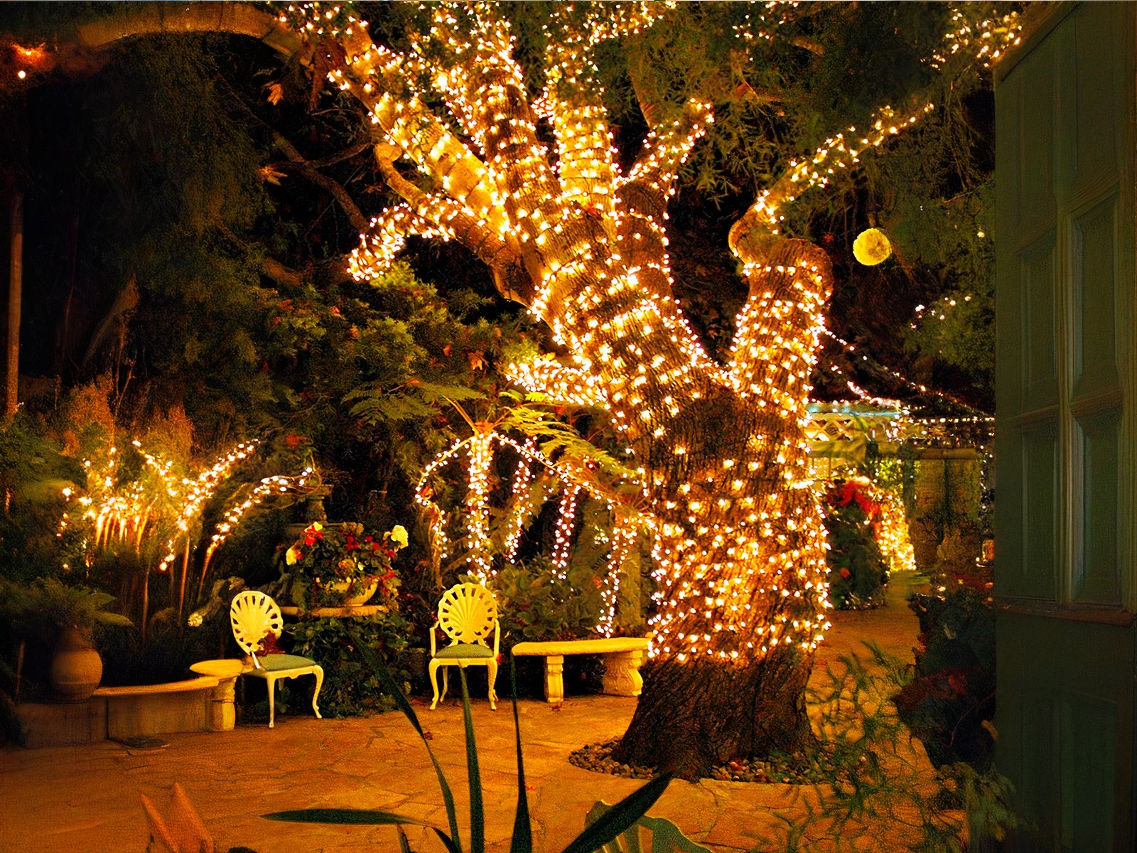 Guirlande led exterieur scintillante et solaire