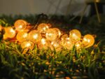 Guirlande led exterieur solaire style bulle lumineuse