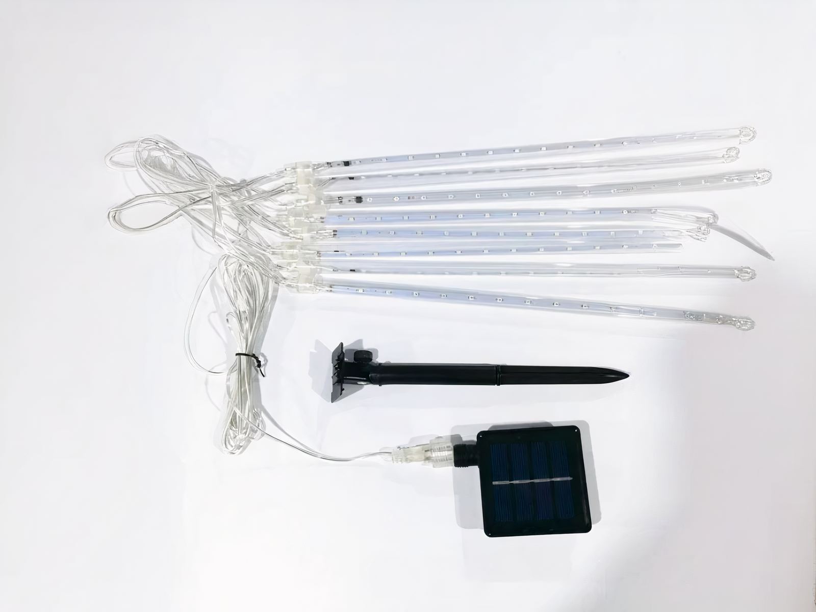 Guirlande LED solaire imperméable effet pluie