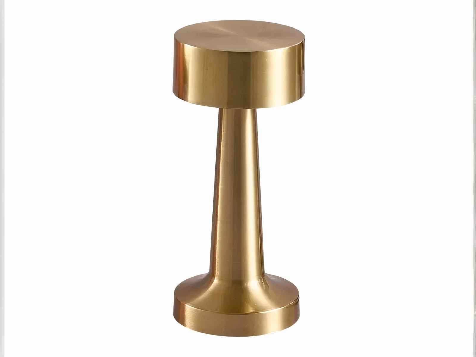 Lampe à poser LED dorée élégante et design