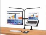 Lampe de bureau LED flexible et polyvalente