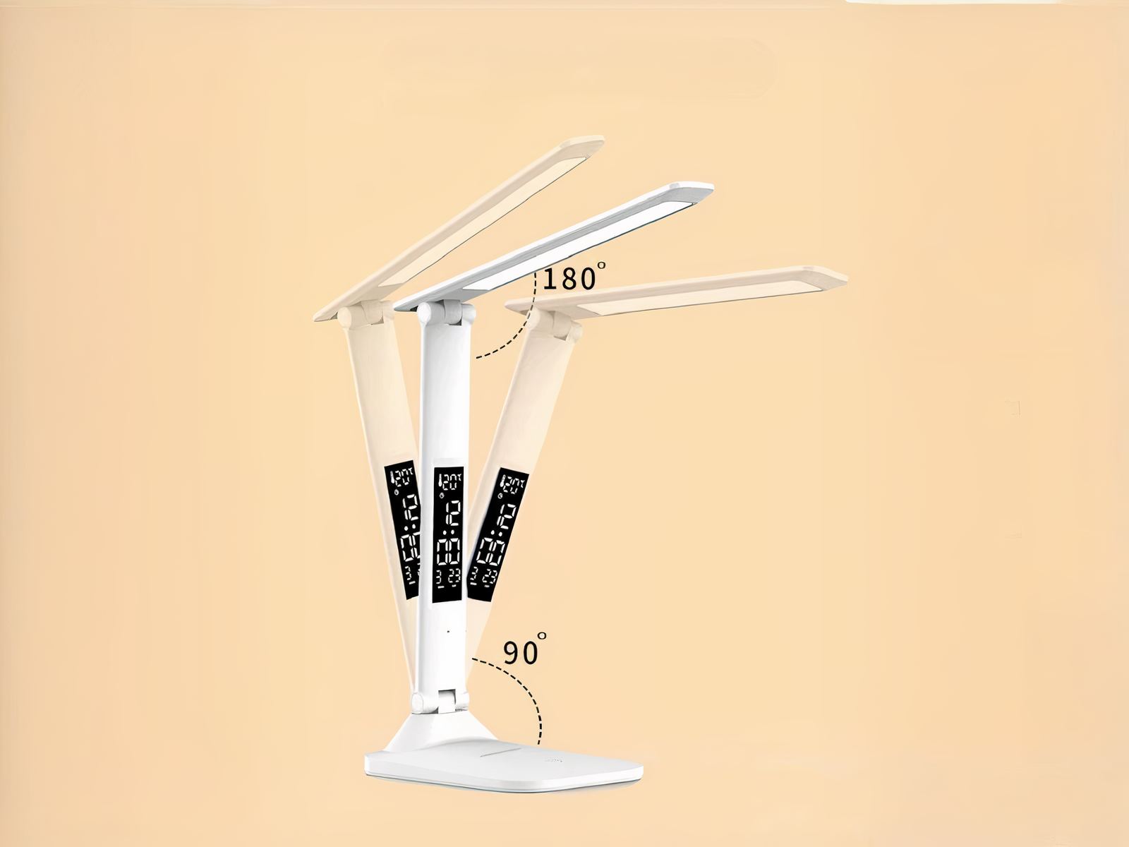 Lampe de bureau LED pliante et tactile