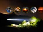 Lampe frontale LED avec faisceau lumineux réglable