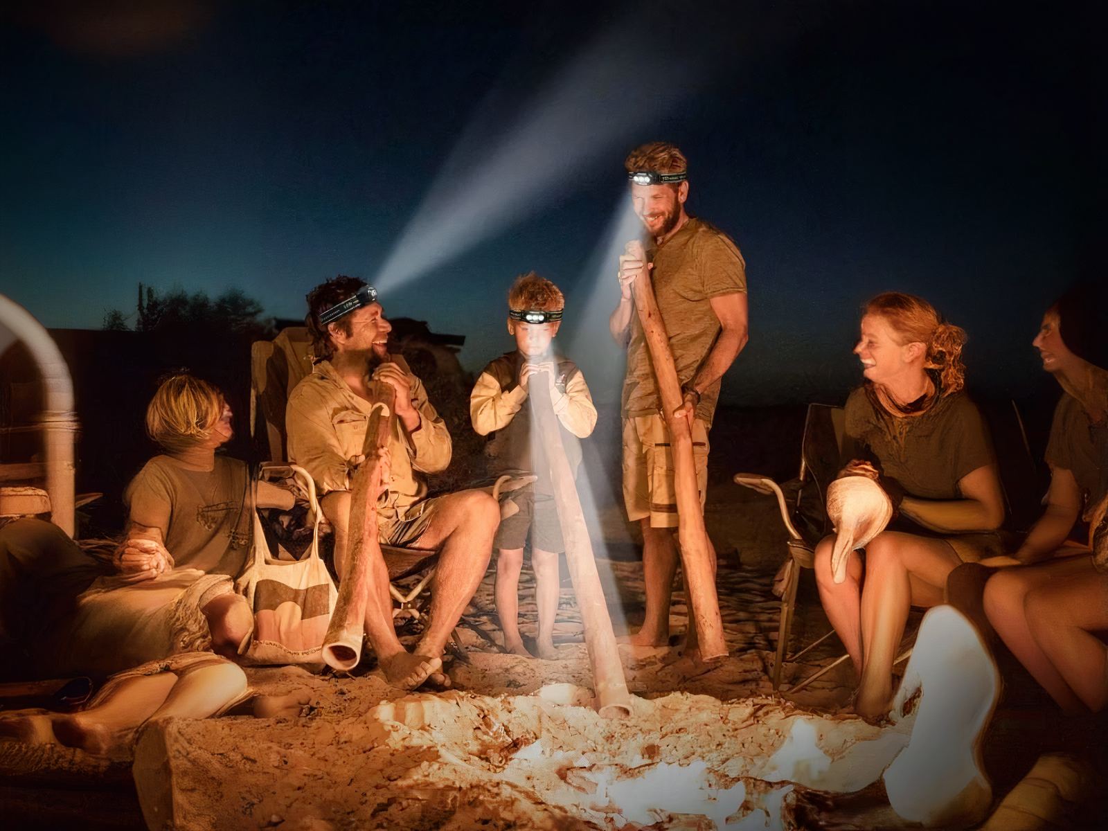 Lampe frontale LED moderne et tendance