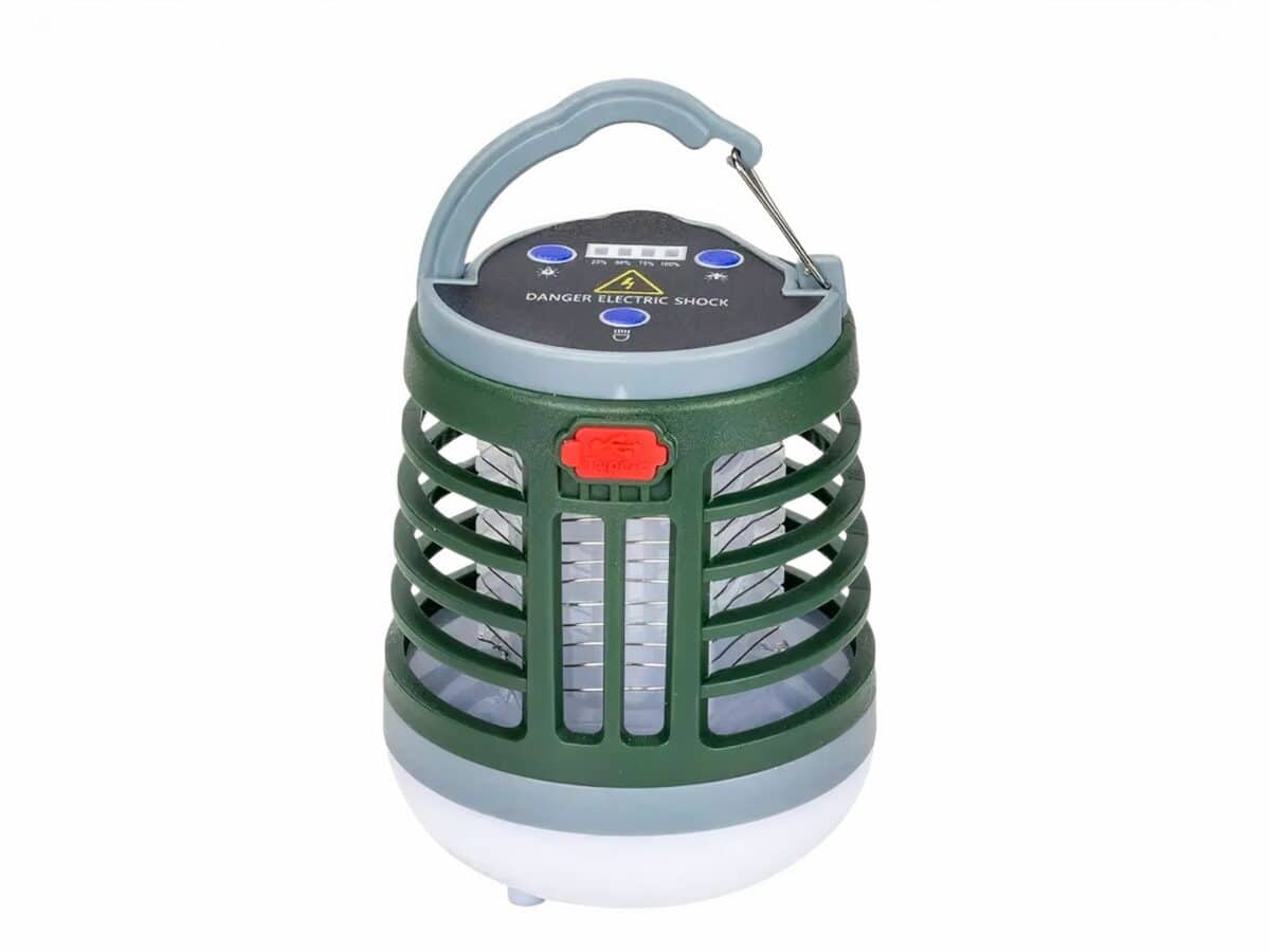 Lampe LED antimoustique portative et étanche