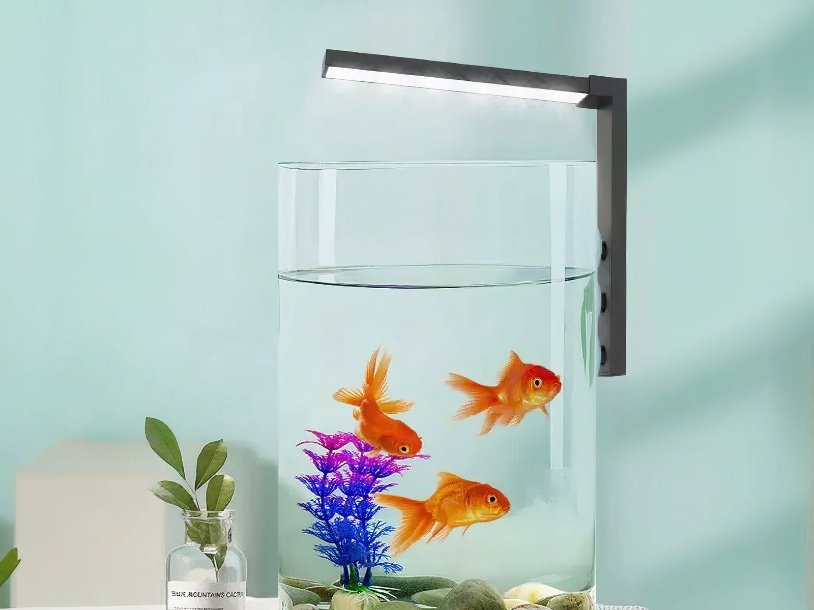 Lampe LED aquarium tactile avec ventouses