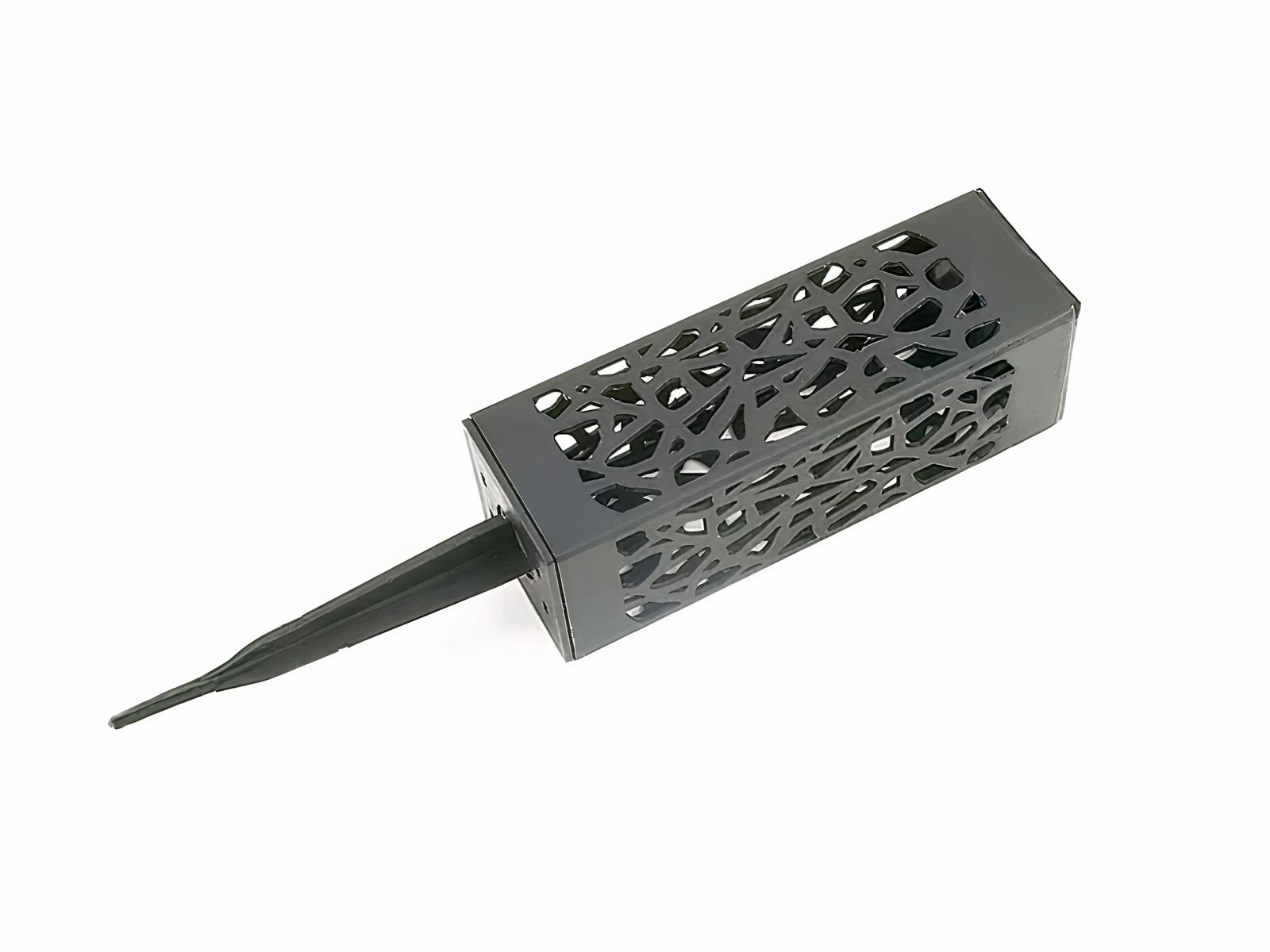 Lampe LED solaire noire design et élégante