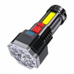 Lampe longue portée LED solide et durable Lampe longue portée LED solide et durable sur fond blanc