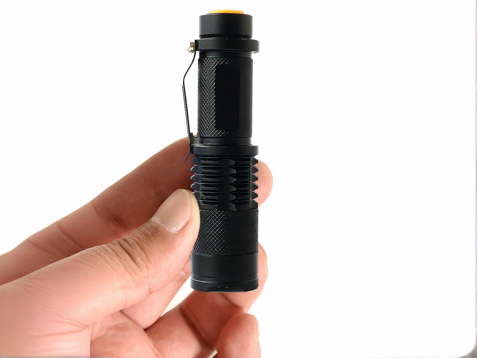 Lampe UV LED noire puissante en aluminium