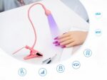 Lampe UV LED rose flexible pour ongles