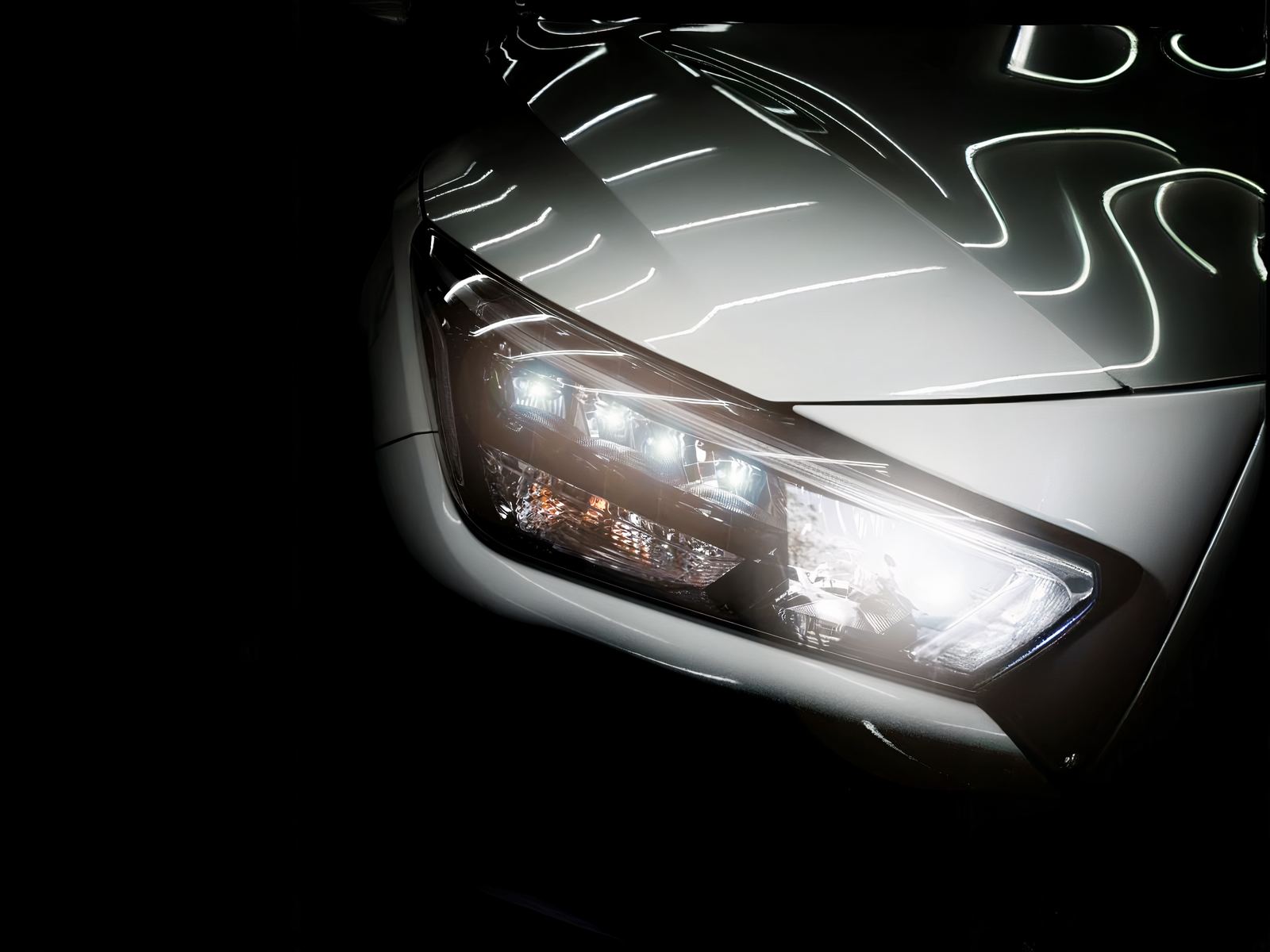 Lot 2 phares LED ampoules H1 blanches 6000K