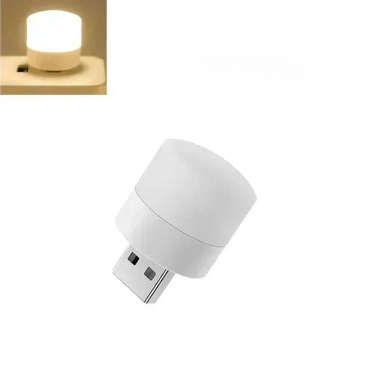 Lot de 20 mini lampes led USB avec lumière jaune