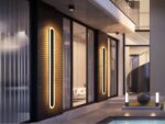 Lampe LED d'extérieur design et élégante
