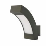 Luminaire LED extérieur moderne en aluminium Lampe LED d'extérieur moderne en aluminium sur fond blanc