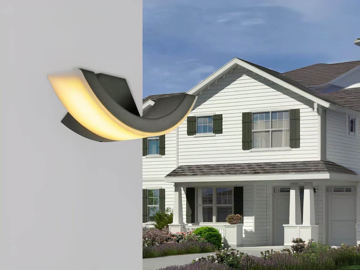 Luminaire LED d'extérieur pratique et imperméable