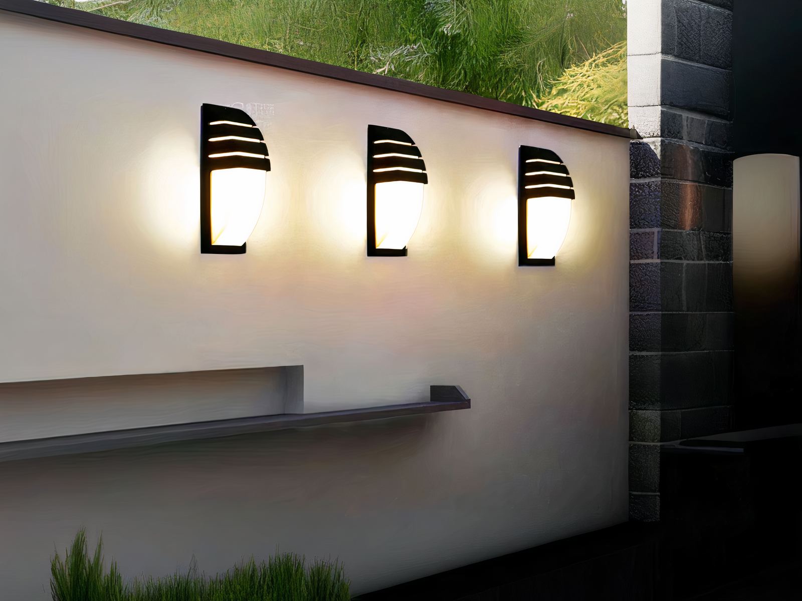 Luminaire LED d'extérieur puissant et imperméable