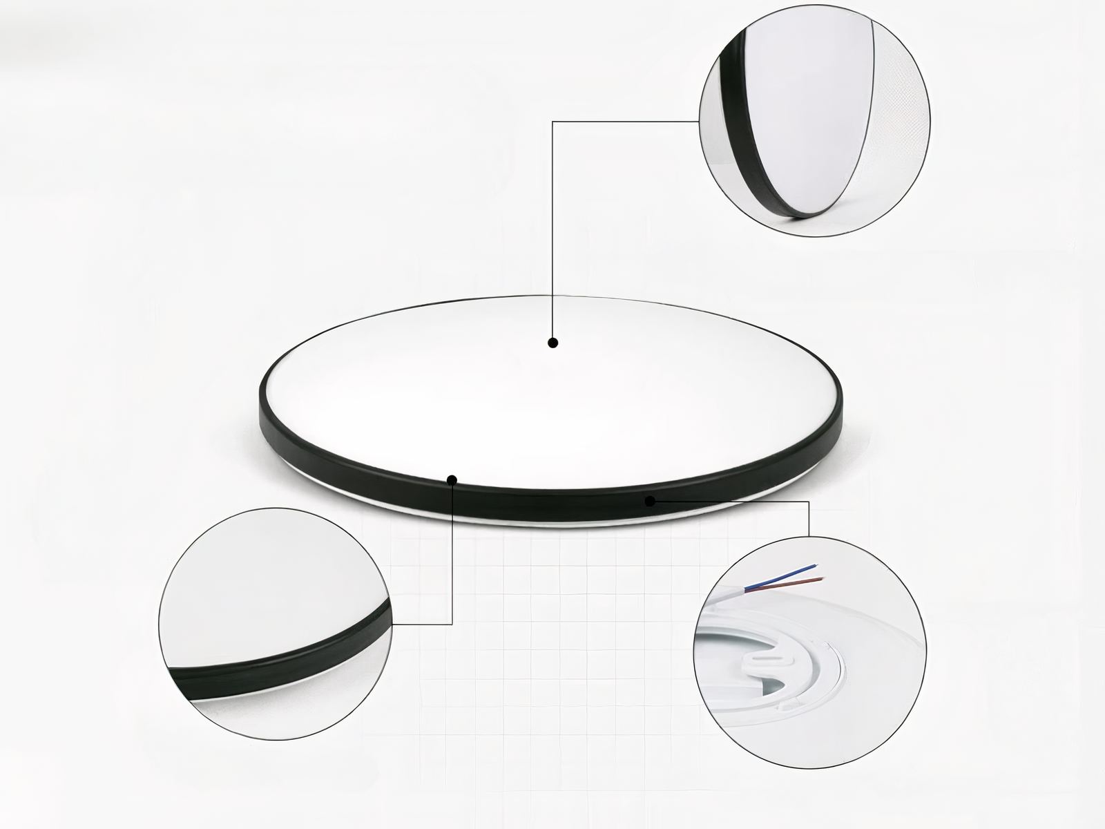 Luminaire LED moderne et design pour l'intérieur