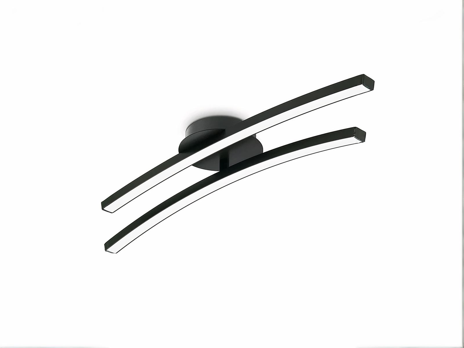 Luminaire LED moderne et élégant noir