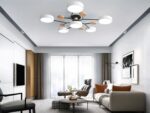 Lustre LED au design moderne et élégant