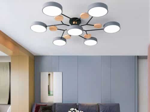Lustre LED au design moderne et élégant