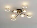 Lustre LED élégant avec intensité de lumière réglable