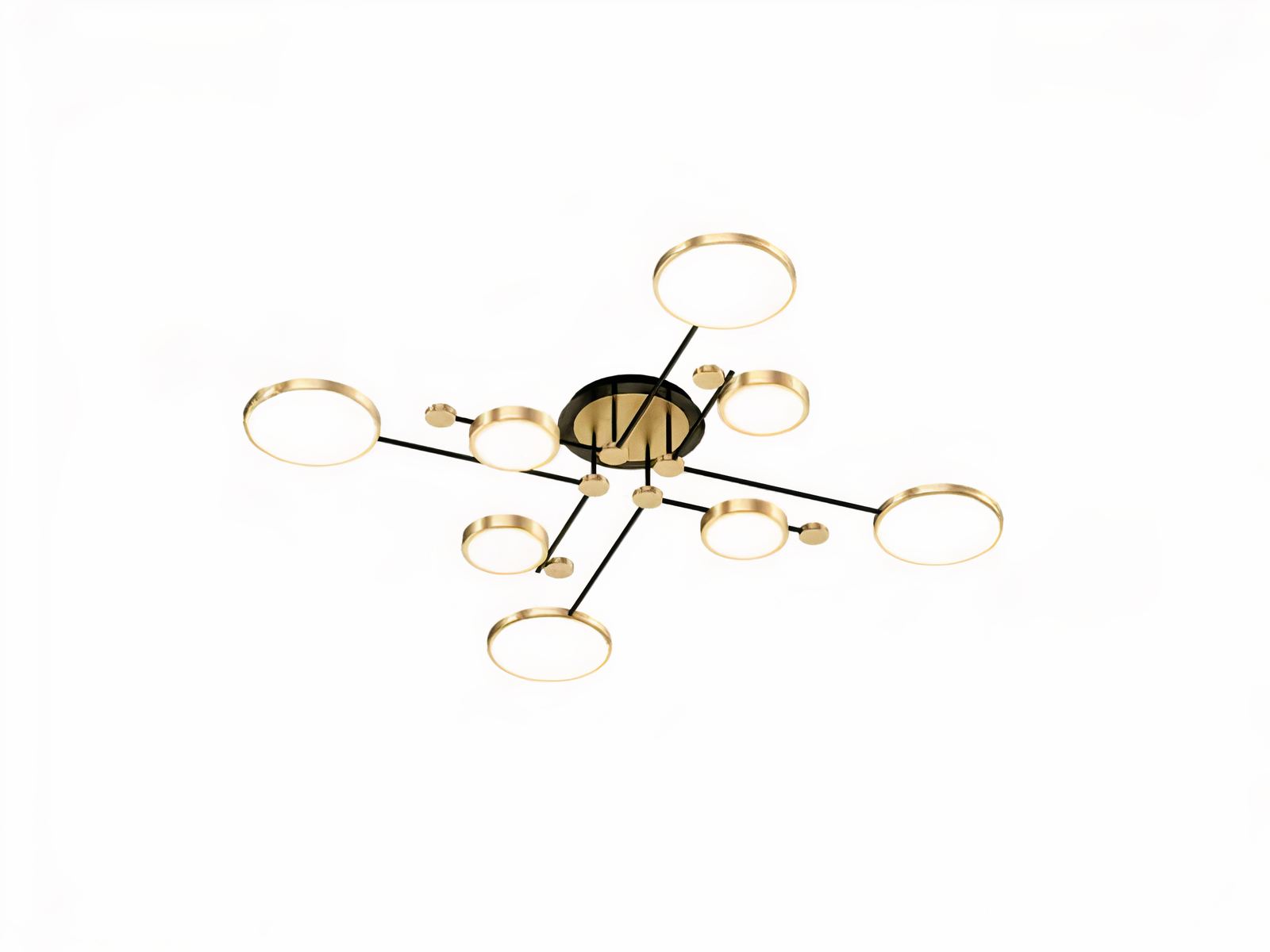 Lustre LED élégant avec intensité de lumière réglable