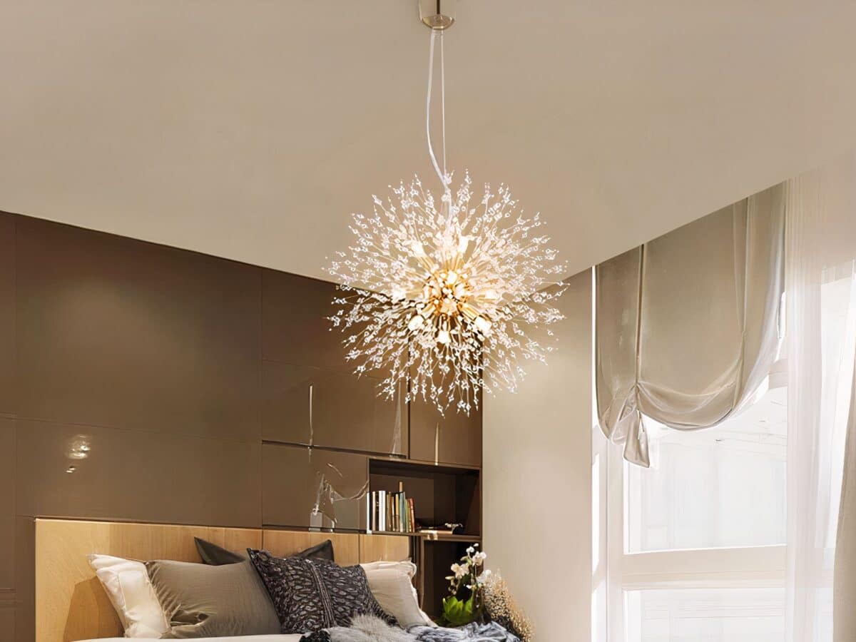 Lustre LED élégant et artistique