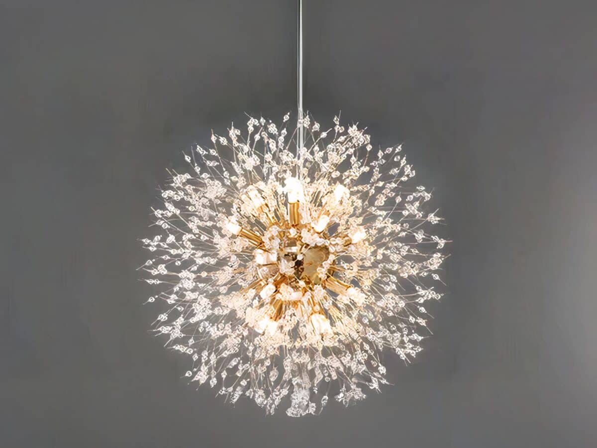 Lustre LED élégant et artistique
