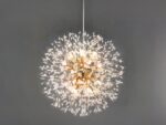 Lustre LED élégant et artistique