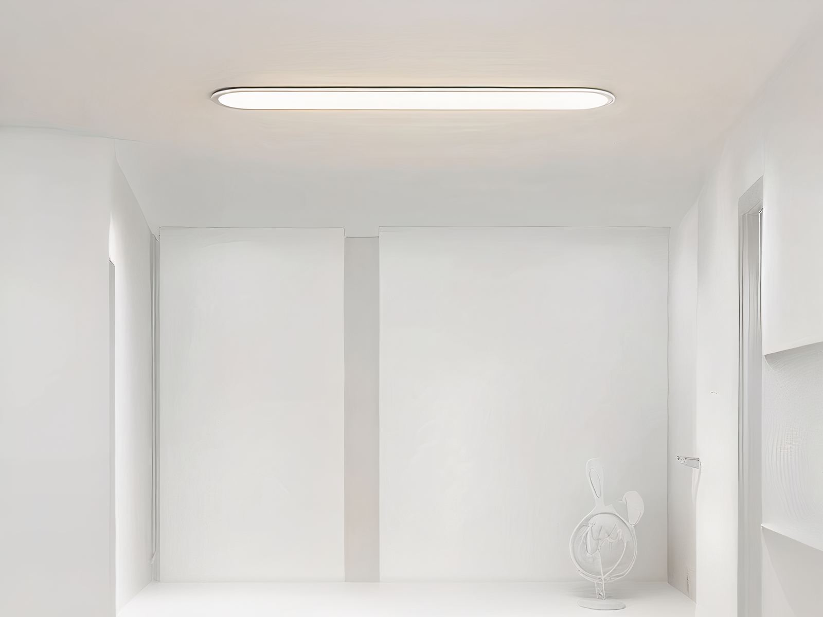 Panneau LED blancs design moderne et minimaliste