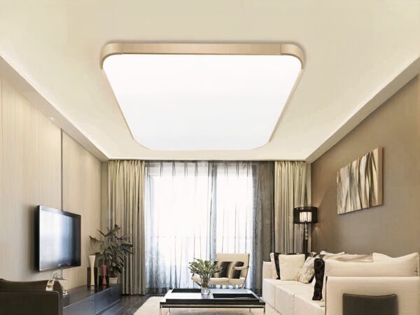 Panneau LED design moderne et rectangulaire