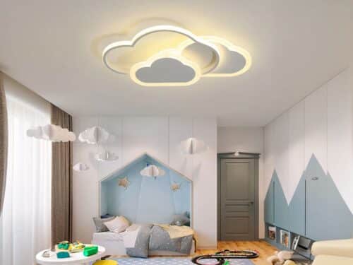 Plafond nuage LED créatif et décoratif