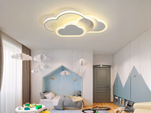 Plafond nuage LED créatif et décoratif