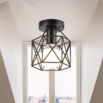 Plafonnier LED décoratif au design nordique Plafonnier LED décoratif au design nordique allumé au plafond