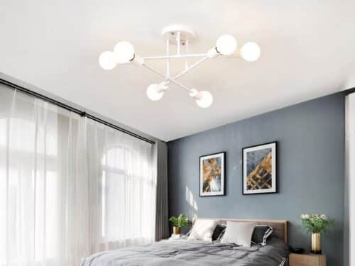 Plafonnier LED élégant au design moderne