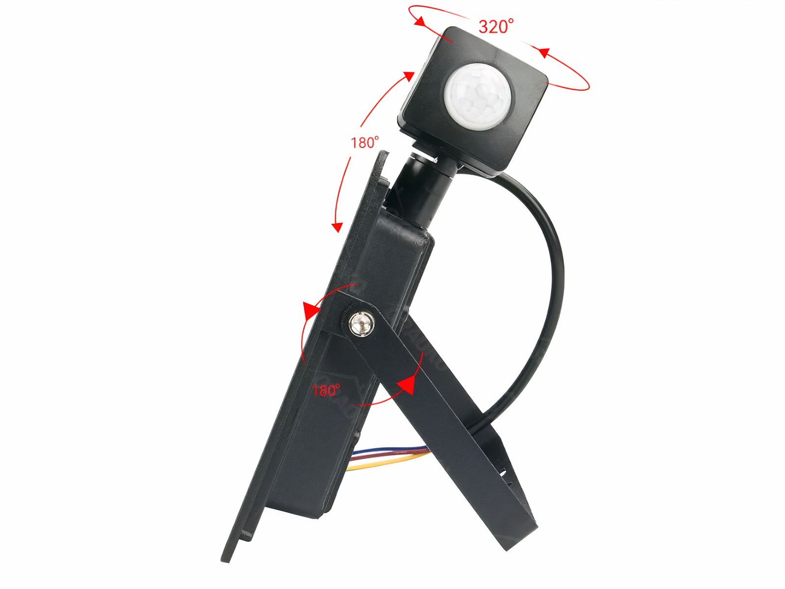 Projecteur extérieur LED avec détecteur de mouvement