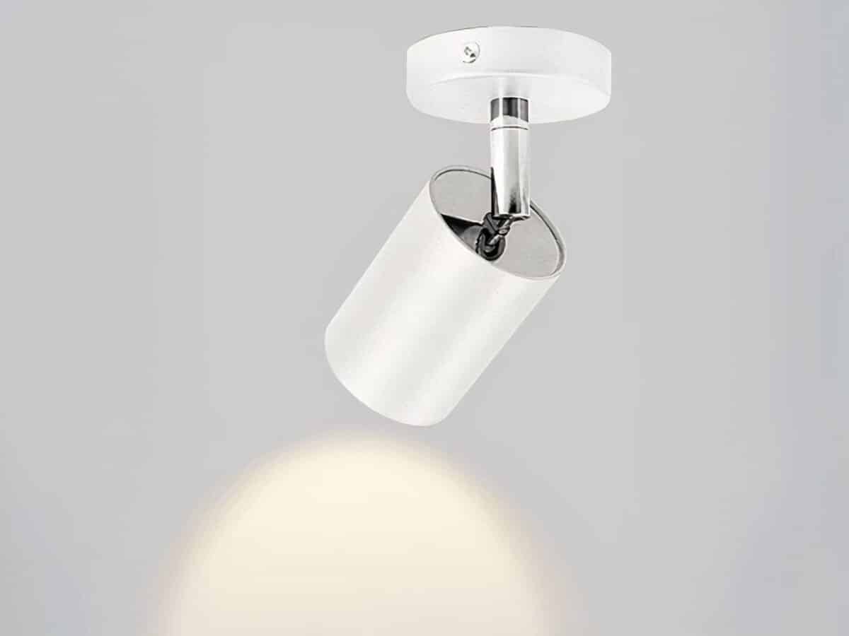 Projecteur LED blanc pour plafond