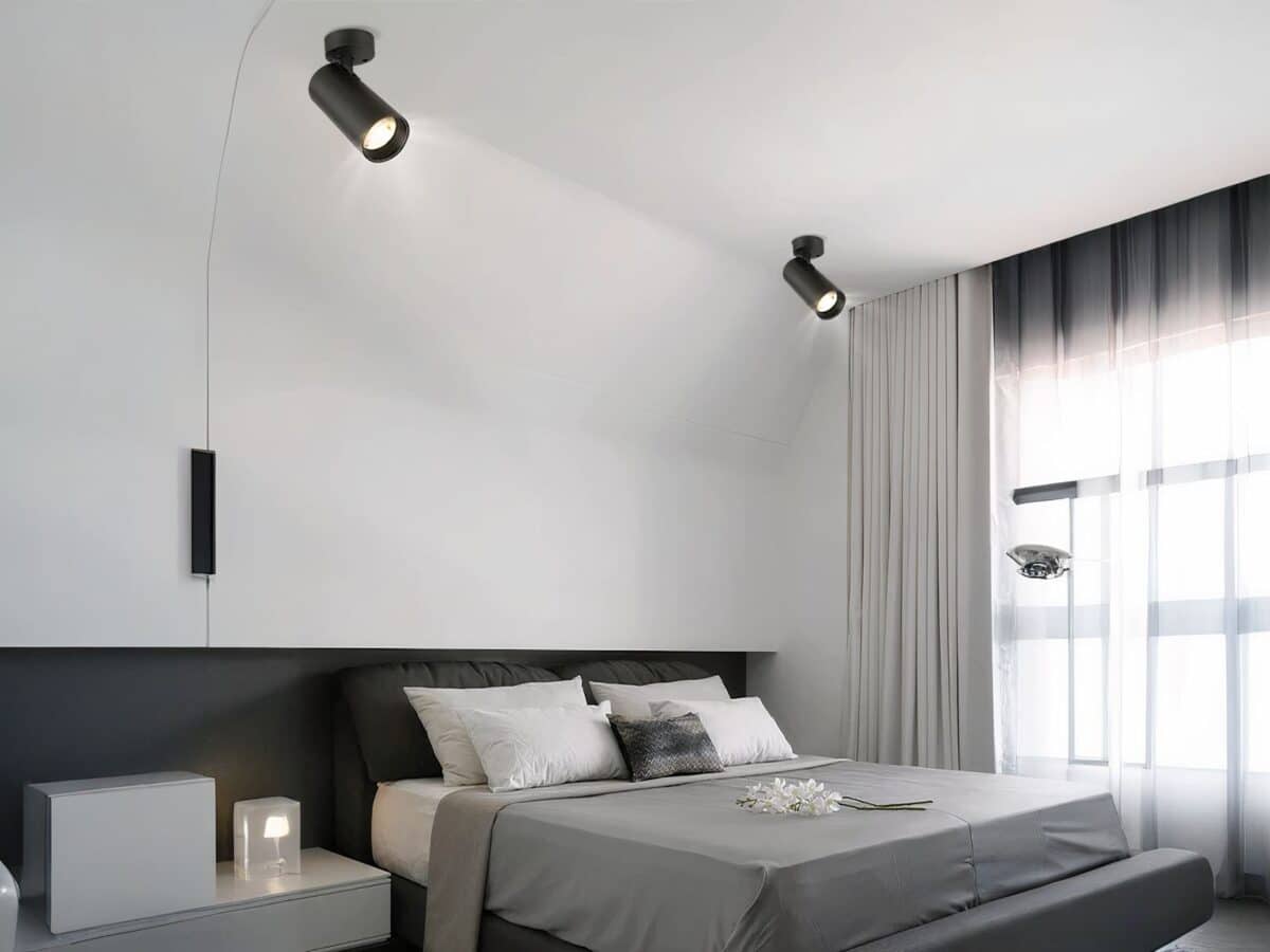 Projecteur LED design et rotatif
