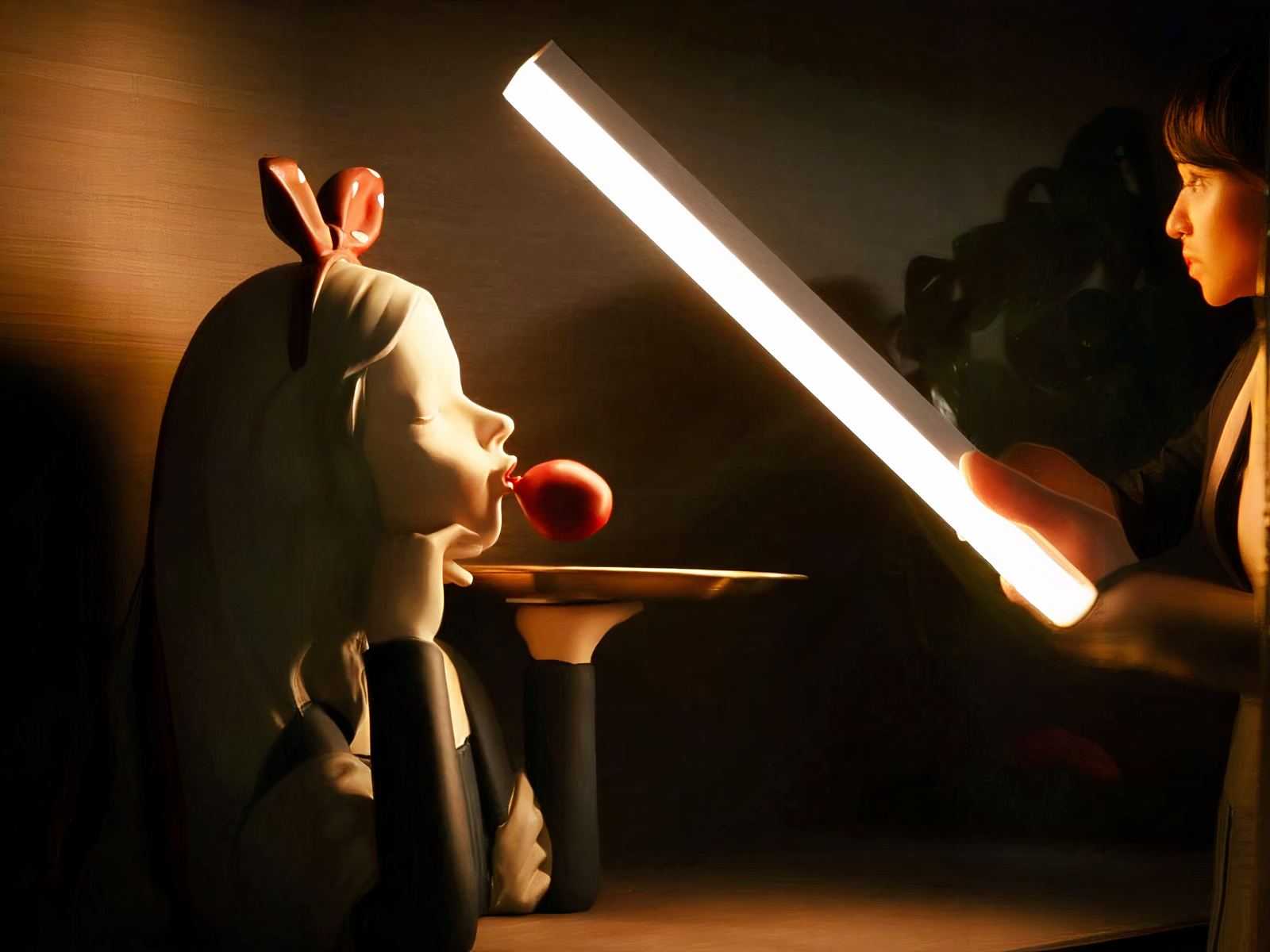 Réglette LED cuisine magnétique avec capteur de mouvement