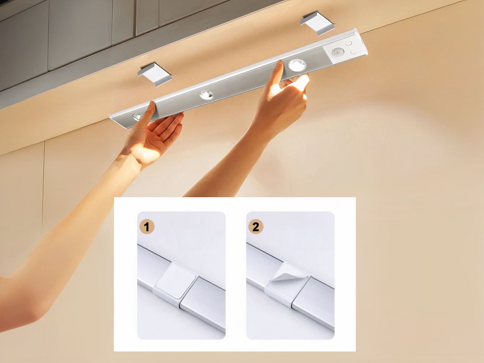 Réglette led cuisine rechargeable avec détecteur de mouvement Réglette led cuisine rechargeable avec détecteur de mouvement – Image 5