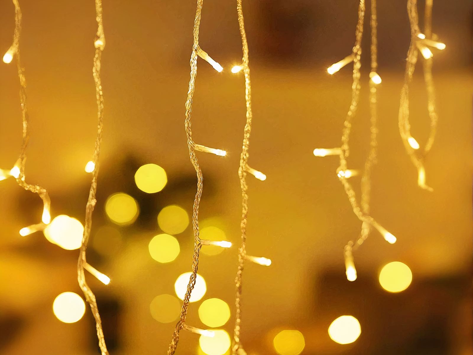 Rideau LED brillant de décoration extérieure