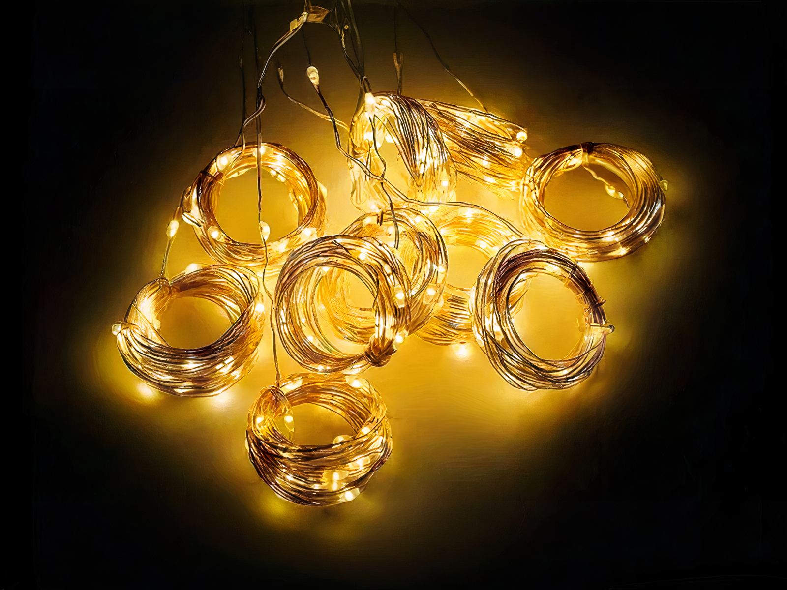 Rideau LED pour décoration de jardin