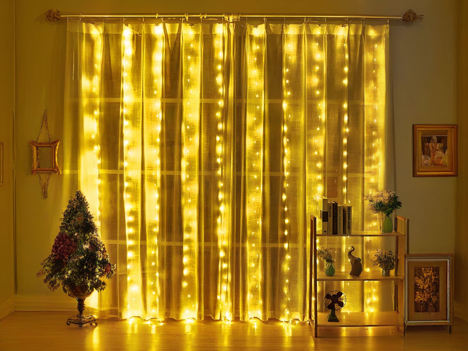 Rideau LED Pratique et Décoratif